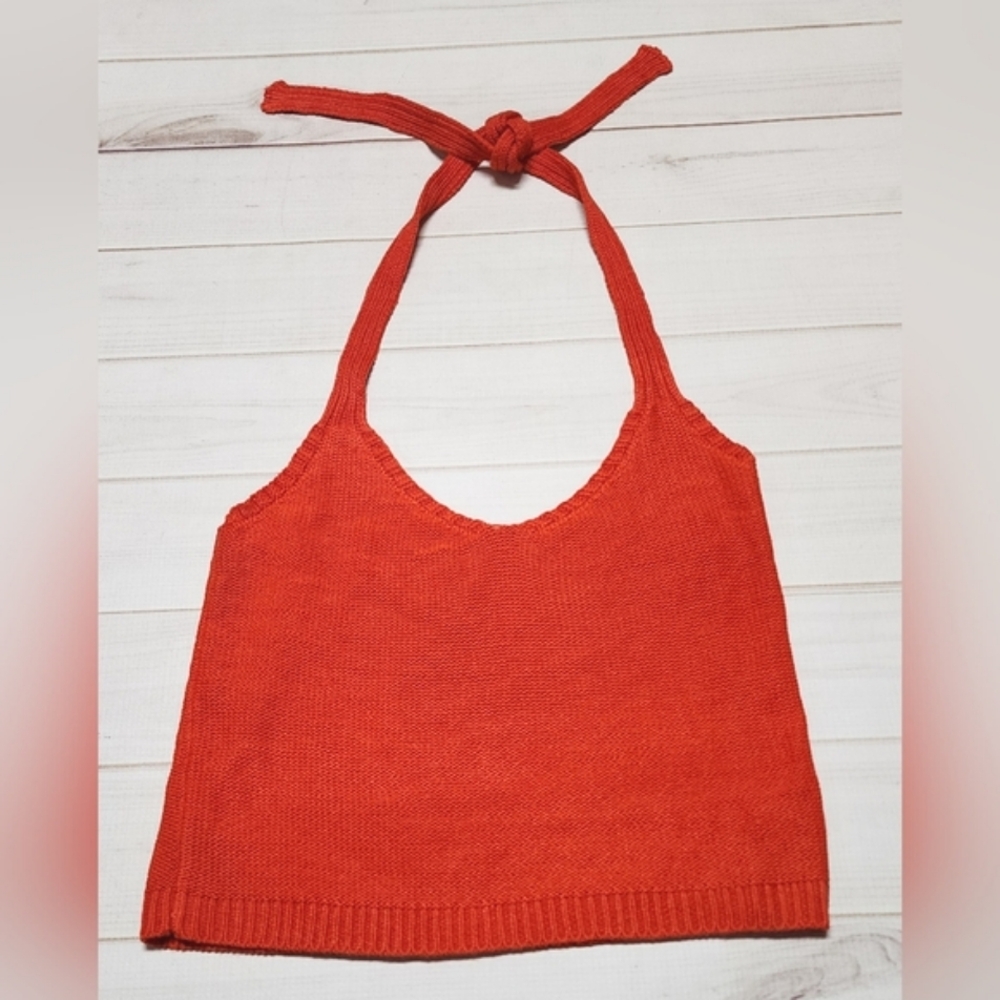 NWT And Now This Knit Halter Top Size Small Small